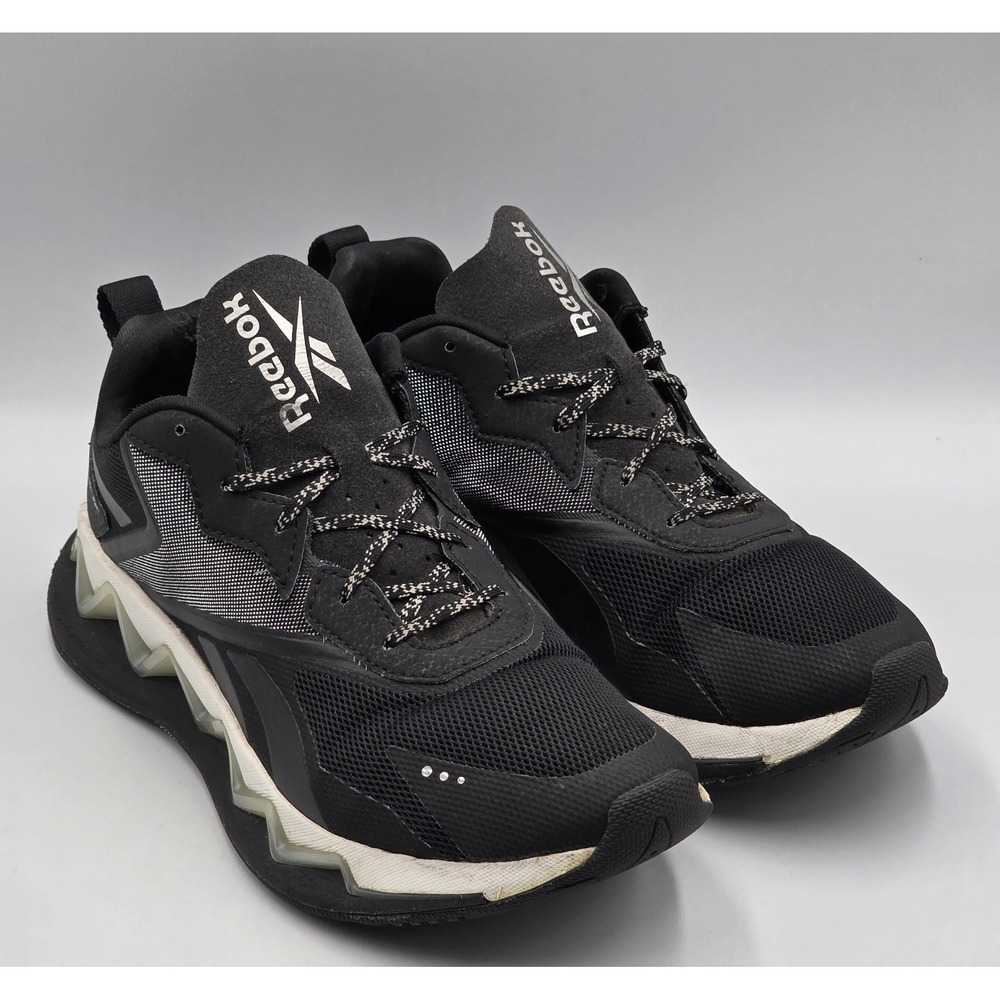 Reebok Womens 9 Black Comfort Work Walking Sneakers Lightweight FZ4841